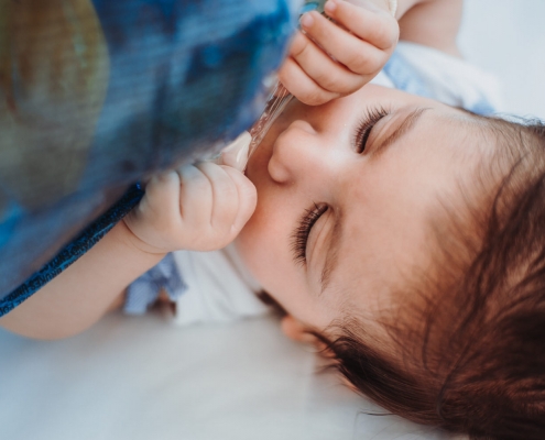 Babybilder mit 3 Monaten