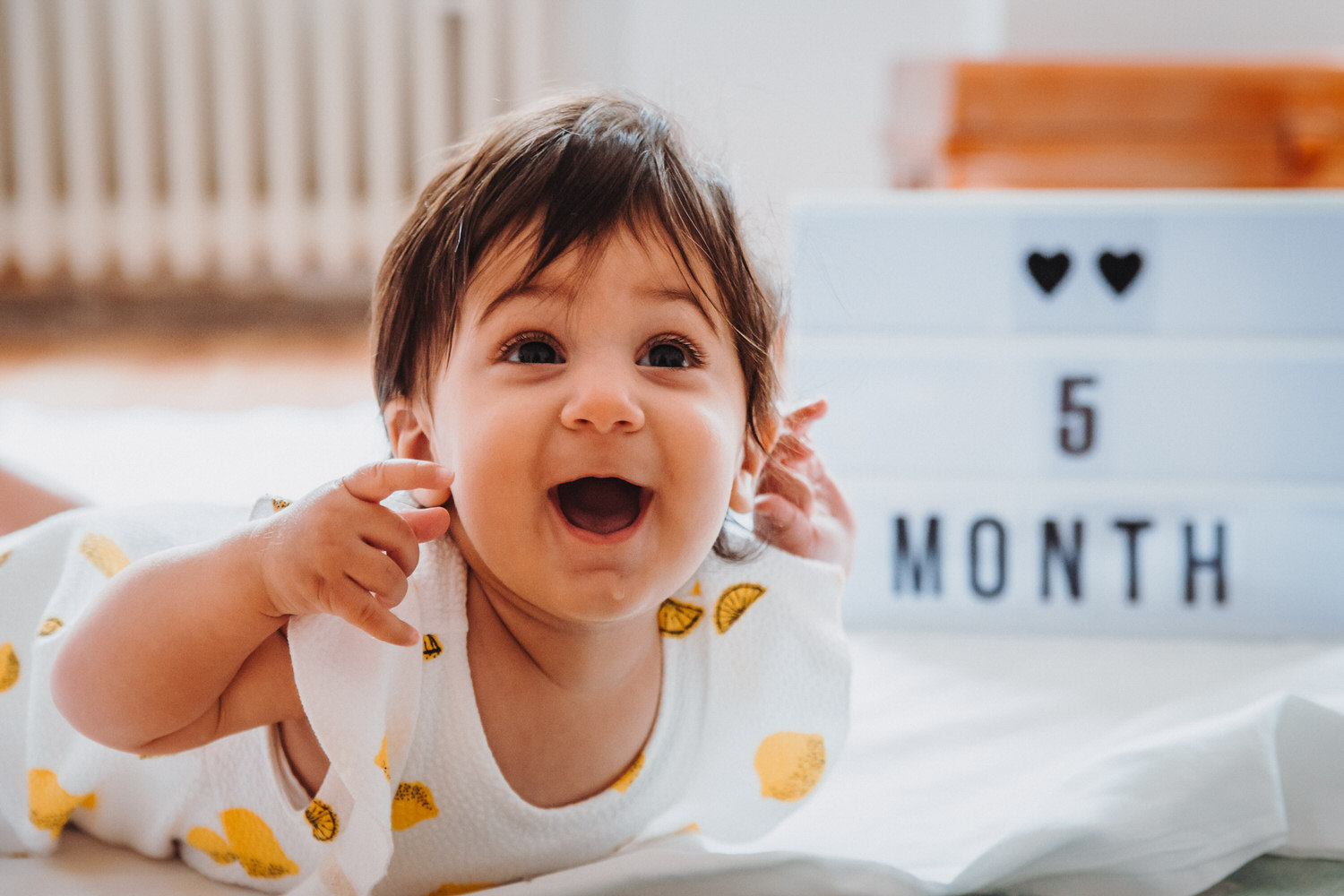 Babyshooting mit 5 Monaten