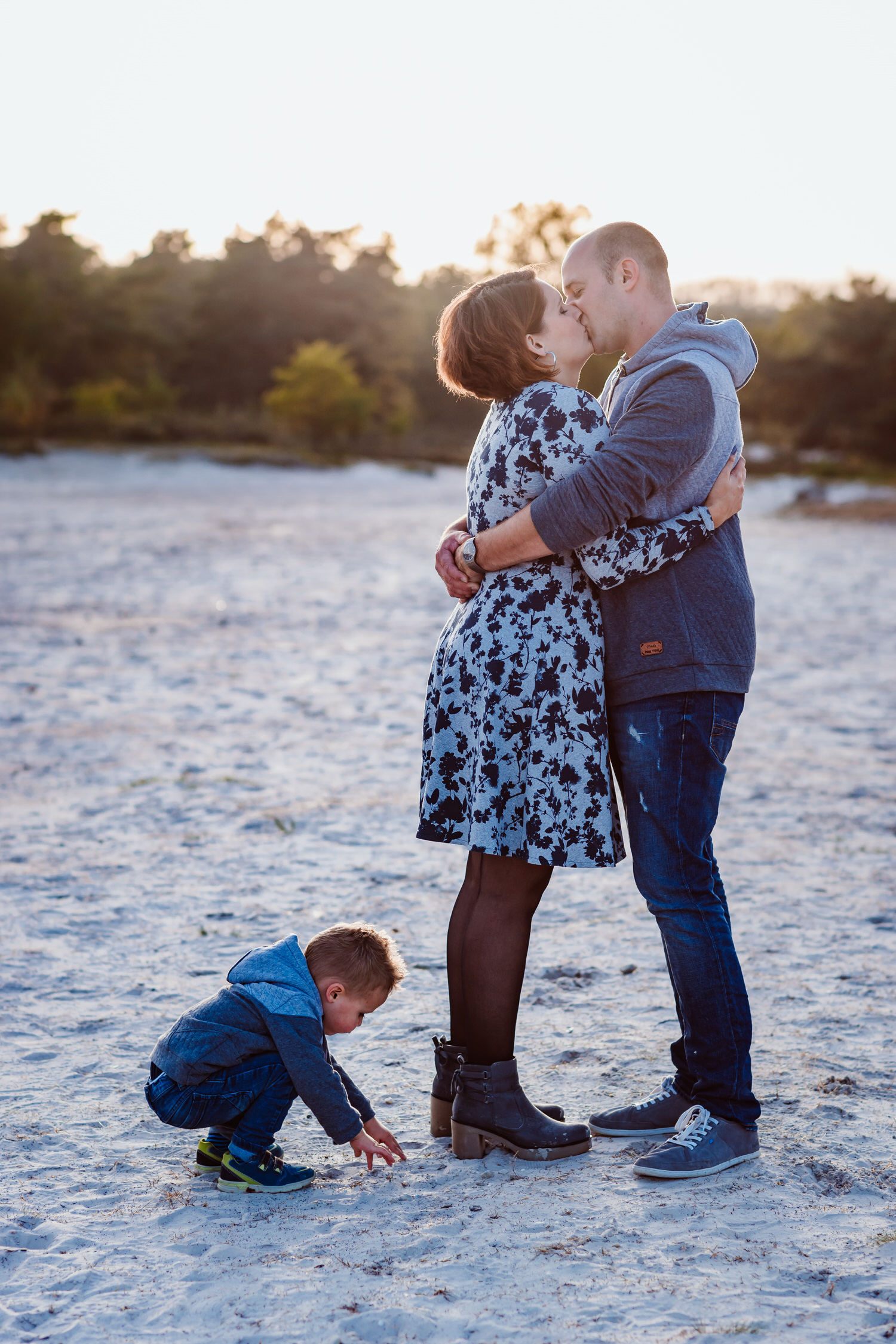Familienbilder im Abendlicht | Familienfotografie Aachen