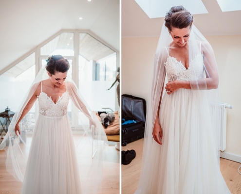 Hochzeitskleid | Getting Ready Braut | Hochzeitsfotografie Aachen