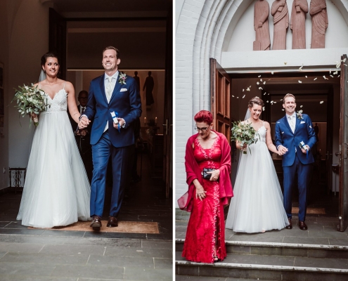 Auszug Kirche | Hochzeitsfotografie Aachen